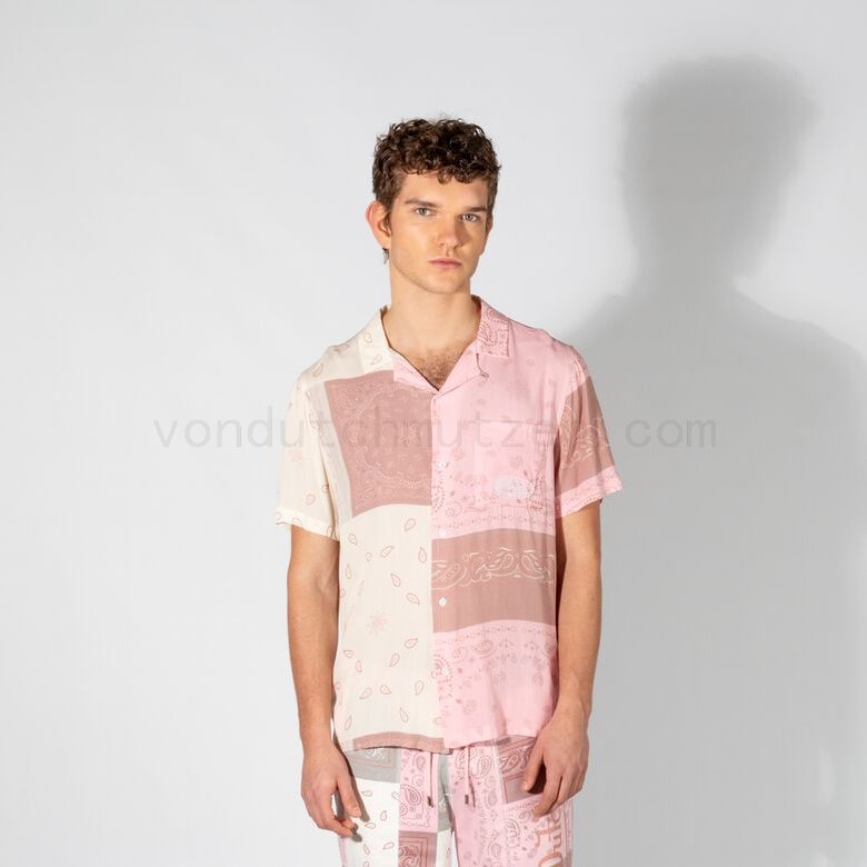 (image for) Online Marktplatz Von Dutch Originals -Kris Resortshirt, pink bandana F08161034-01683 Günstige Online Shops